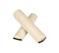 Ensemble de coussins de massage demi-rouleau et rouleau pour le cou ou le genou beige