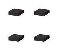 Ensemble de coussins en éponge de plusieurs tailles, 4 pièces, pour divers appareils, amortissement des vibrations et tampons d ' espacement en mousse adhésive de sécurité