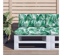 Ensemble de Coussins en Palette Oreiller Patio Jardin Extérieur Tissu vidaXL