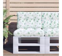 Ensemble de Coussins en Palette Oreiller Patio Jardin Extérieur Tissu vidaXL