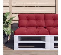 Ensemble de Coussins en Palette Oreiller Patio Jardin Extérieur Tissu vidaXL