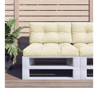 Ensemble de Coussins en Palette Oreiller Patio Jardin Extérieur Tissu vidaXL