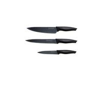 Ensemble De Couteaux 3 Pièces Noir Royalty Line Rlbcb3