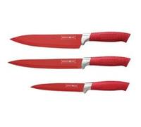 Ensemble De Couteaux 3 Pièces Rouge Royalty Line Rlbw3r
