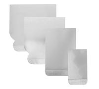 Ensemble de Couteaux à Enduire 4 Pièces en Acier Inoxydable pour Murs | Format Portable, Finition Lisse, Usage pour Retrait de Papier Peint et Travaux de Cloisons Sèches