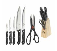 Ensemble de couteaux de cuisine et son support (7 Pièces)