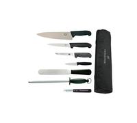 Couteau Victorinox Ensemble de Couteaux Professionnel avec Couteau Chef 215 mm et Etui, Vogue et Hygiplas