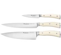 Ensemble de couteaux WUSTHOF Classic Ikon Crème 3 pièces 1120460301