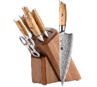 Ensemble de couteaux XINZUO B37 8 pièces