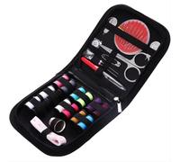 Ensemble de couture de voyage, 70 accessoires de couture bricolage, mini set de couture pour la maison, les voyages et les urgences rempli d'aiguilles de réparation et de couture, ciseaux, dé à