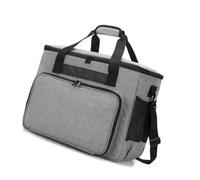 Ensemble de couture portable avec plusieurs compartiments, pochettes de rangement en polyester pour aiguilles, ciseaux, fils, sac de rangement portable