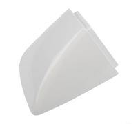 Ensemble de couvercle de poignée de porte extérieure avant gauche avec bouchon de cylindre de serrure pour Passat B7 2011-2018 et pour Golf 6 (blanc)