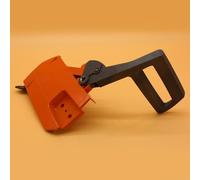 Ensemble de couvercle latéral d'embrayage de poignée de frein de chaîne de tronçonneuse Compatible avec H268 272 XP 266 66 61 pièces de rechange de tronçonneuse RANCHER