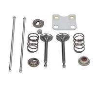 Ensemble de Couvercles de de Plaque de Soupape Gx160 Gx200 Moteur 5,5 CV en Fer pour Kit 6,5 CV Moteur de Revêtement en Aluminium Bouclier de du Moteur pour