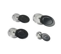 Ensemble de couvercles for ustensiles de cuisine, couronne de brûleur for cuisinière à gaz, capuchon de flamme for cuisine, kit de couvercle de poignée de cuisinière, brûleur for cuisinière à gaz