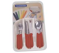 Ensemble de couverts 25pcs. - Ipanema Rouge