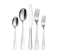 Ensemble de couverts - BERGLANDER - 30 pièces - Acier inoxydable - Service pour 6 personnes - Argenté