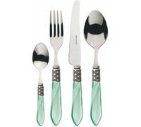 Ensemble De Couverts - Casa Bugatti - Modèle Optical - 49 Pièces - Bois Wengé - Nacre Ivoire