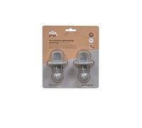 Ensemble de couverts d'apprentissage anti-étouffement pour bébé en silicone gris