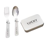 Ensemble de couverts de camping pliables en métal avec fourchette, cuillère, ustensiles avec boîte de rangement pour pique-nique et randonnée, vaisselle pliable en acier inoxydable