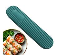 Ensemble de couverts de voyage | Boîte de rangement pour vaisselle d'extérieur | Petit étui organisateur d'ustensiles pour sac à dos, lieu de travail, résidence universitaire, pique-nique, randonnée