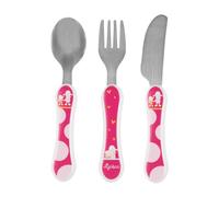 Ensemble de couverts en forme de mouton Schnuggi, 3 pièces, vaisselle pour enfant en PET