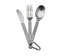 Esbit Set de couverts en titane avec sac Gris