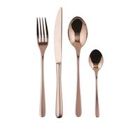 Ensemble de couverts - SAMBONET - Taste - 24 pièces (6 pers) - PVD copper - Forme goutte sinueuse
