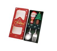 Ensemble De Couverts Sur Le Thème Noël 410 Accessoires En Acier Sans Acier Sans Gaine Pour Diverses Occasions Manger Des Couverts Noël