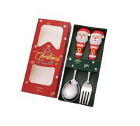 Ensemble De Couverts Sur Le Thème Noël 410 Accessoires En Acier Sans Acier Sans Gaine Pour Diverses Occasions Manger Des Couverts Noël
