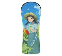 Ensemble de couvre-clubs de golf avec numéros interchangeables conçus pour s'adapter à tous les bois et pilotes de dessin animé Tournesol Girl