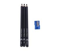 Ensemble de Crayons à Croquis en Graphite, Matériau en Pin pour Figures et Portraits, Sûr et Non Toxique, 3 Pièces