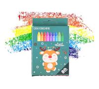 Ensemble de crayons à la | 8 couleurs cadeaux de fête de Noël - Ensemble de craies à dessin pour d' ,pour garçons et filles, tout-petits, école, , maison, cadeaux de fête