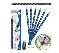 Ensemble De Crayons À Rainure Lyra Pour Enfants,12 Pièces,Stylo De Maintien,Apprentissage Des Gestes,Mine Hb,Kawaii,Fournitures Scolaires
