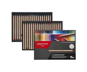 Ensemble de crayons d'artiste Luminance de Caran D'Ache (ensemble de 40)