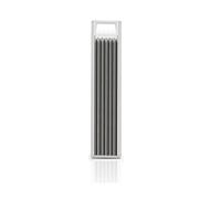 Ensemble De Crayons De Charpentier Solide,Outils De Travail De Calcul,Recharge Mécanique,Travail De Construction,Traceur De Marquage De Menuiserie,3 Couleurs - Type Black Refill