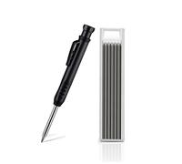 Ensemble De Crayons De Charpentier Solide,Outils De Travail De Calcul,Recharge Mécanique,Travail De Construction,Traceur De Marquage De Menuiserie,3 Couleurs - Type Set C
