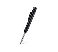 Ensemble De Crayons De Charpentier Solide,Outils De Travail De Calcul,Recharge Mécanique,Travail De Construction,Traceur De Marquage De Menuiserie,3 Couleurs - Type Black
