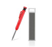 Ensemble De Crayons De Charpentier Solide,Outils De Travail De Calcul,Recharge Mécanique,Travail De Construction,Traceur De Marquage De Menuiserie,3 Couleurs - Type Set B