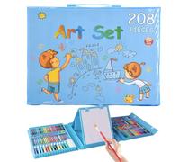 Ensemble de crayons de coloriage : crayons pour , stylos à aquarelle, kit de fournitures d'art | Ensemble de papeterie de dessin créatif pour et adultes, cadeau pour artistes,