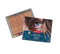 Derwent - Crayons Lightfast métalliques - Coffret 24 pièces multicolore pour enfants