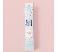 Ensemble De Crayons En Bois Pour Croquis, Dessin Animé Hb Standard, Fournitures D'art, Papeterie Cadeau Pour Écoliers, 10 Pièces