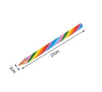 Ensemble De Crayons Pour Documents Arc-En-Ciel,Fournitures Scolaires De Bricolage,4 Couleurs Mélangées,Crayons Professionnels Pour Dessin Graffiti Pour Enfant,1/10 Pièces/Paquet - Type 1 Pc