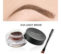 Ensemble De Crème De Teinture Pour Sourcils, 12 Couleurs Naturelles, Teinte Marron Durable, Étanche, Mascara Au Henné, Maquillage Cosplay