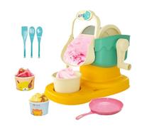 Ensemble de crème glacée - machine à jouets pour smoothies comestibles, kits de desserts pour enfants | Outil pour parent interactif, mélangeur en plastique, EXPÉRIENCE D'APPRENTISSAGE DU RÔLE CUS