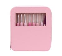 Ensemble de crochet fait à la main, jeu de démarrage à tricotage | Outils d'aiguilles de crochet à la main | Outil de tricot avec une jolie poignée douce pour faire des chapeaux, des tricots, des foul