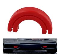 Ensemble de crochets d'attelage de remorque avant, matériau ABS rouge, pour Chevrolet Silverado 1500 2007-2025, installation directe, accessoire de remorquage extérieur pratique et résistant à l'usure