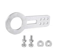 Ensemble De Crochets De Remorquage Avant Universels En Aluminium Pour Civic EK EG Pour Acura Pour Integra DC Cache-œillets remorquage voiture(Argent)