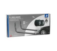 Ensemble De Crochets De Support Pour Pneus De Voiture Garage Mur En Acier