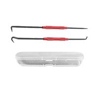 Ensemble de Crochets et de Crochets, 2 Ensembles de Crochets de Joint Torique en Acier au Carbone, Facile à Saisir, Outil de Retrait Rapide et Efficace pour Extracteur de Joint